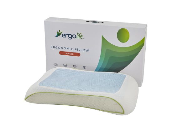 ErgoLife Winged Contoured Pillow