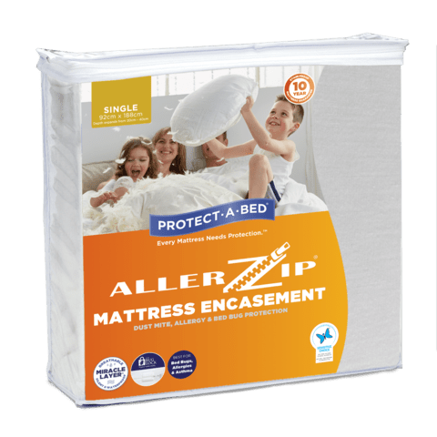 Allerzip Anti Allergy Mattress Protector - Beds for Backs