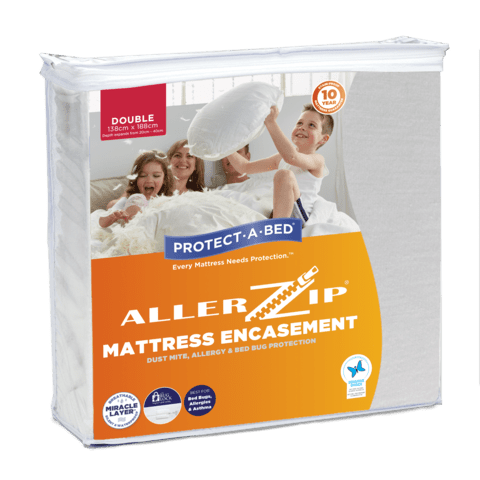 Allerzip Anti Allergy Mattress Protector - Beds for Backs