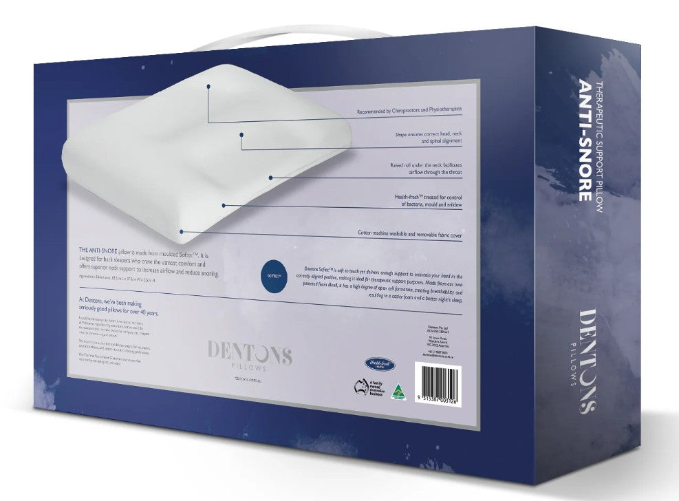 Dentons Anti Snore Pillow