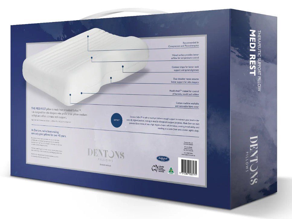 Dentons Medi Rest Pillow - Beds for Backs
