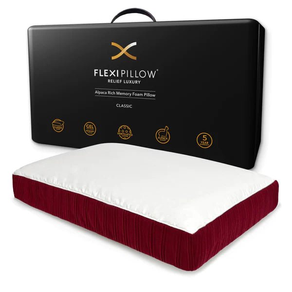 Flexi Relief Luxury Alpaca Pillow - Beds for Backs