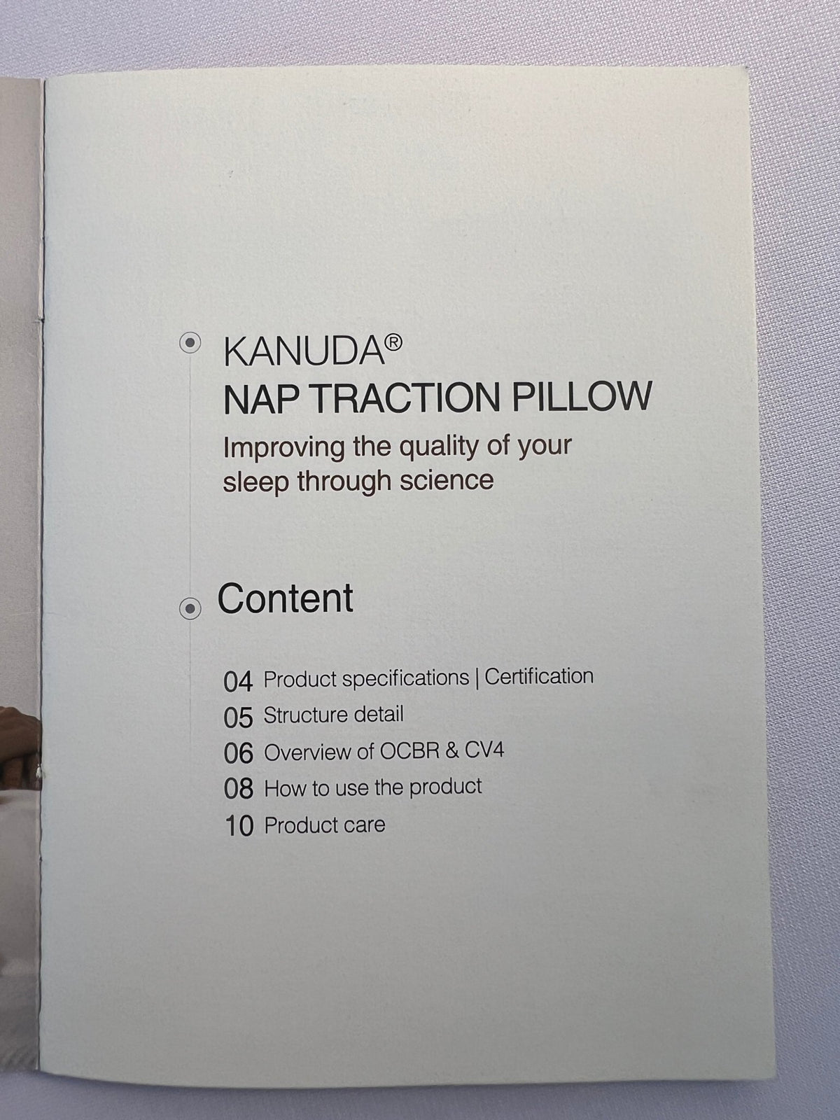 KANUDA® HEAD NAP II - Beds for Backs