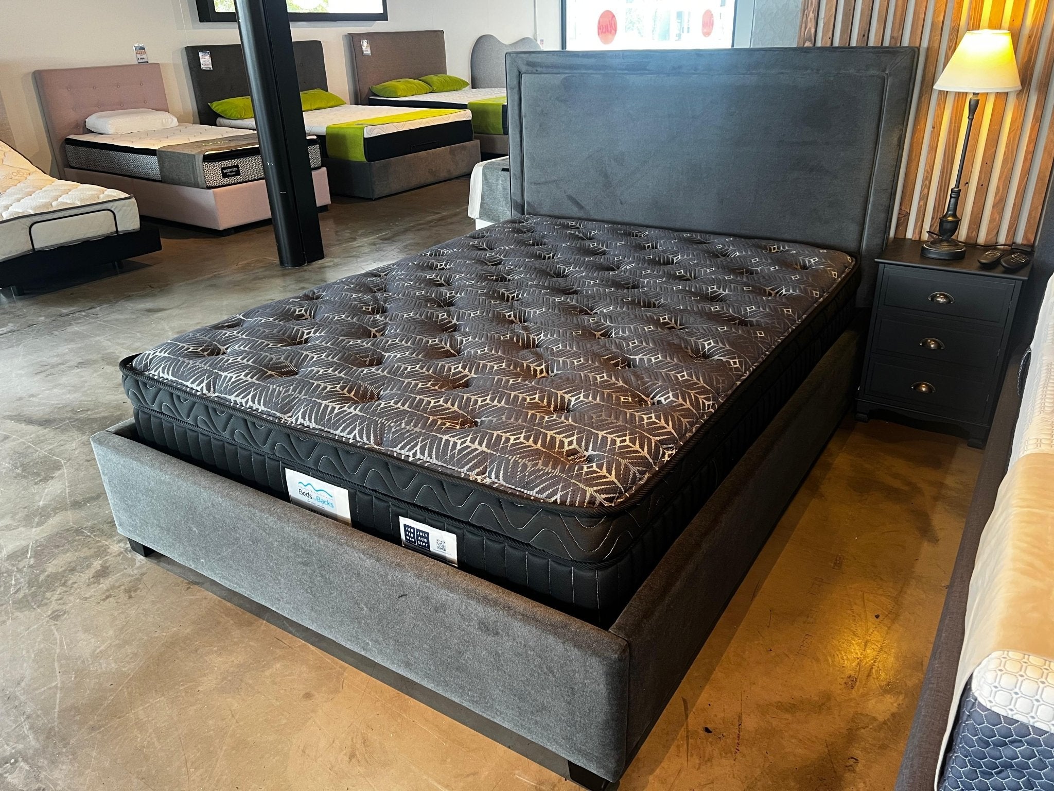 Mlily Aries Bedhead and Base - Beds for Backs
