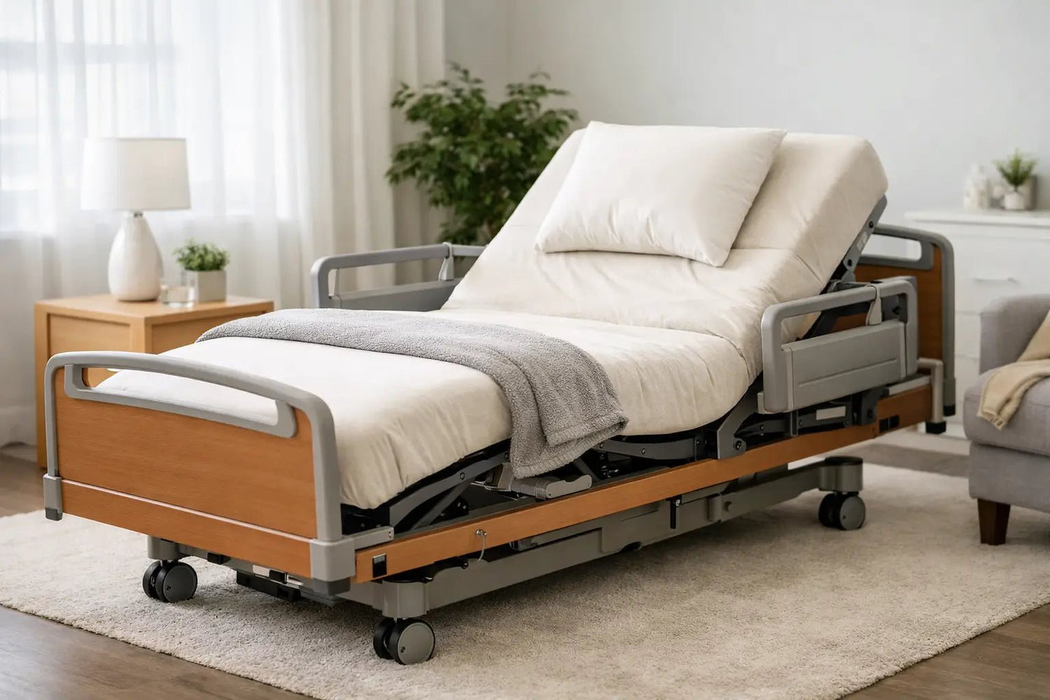 Adjustable Bed for Home Care Example - Beds for Backs