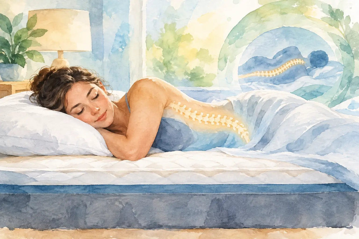 Best Mattress for Side Sleepers With Back Pain - Beds for Backs
