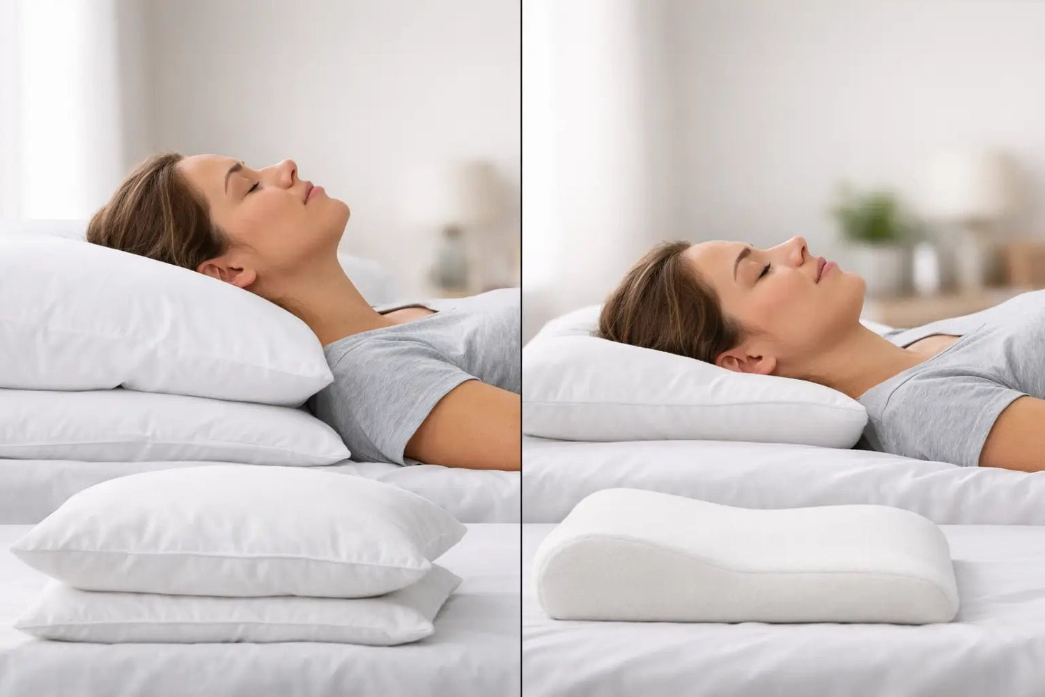 Can Pillows Affect Neck Posture? - Beds for Backs