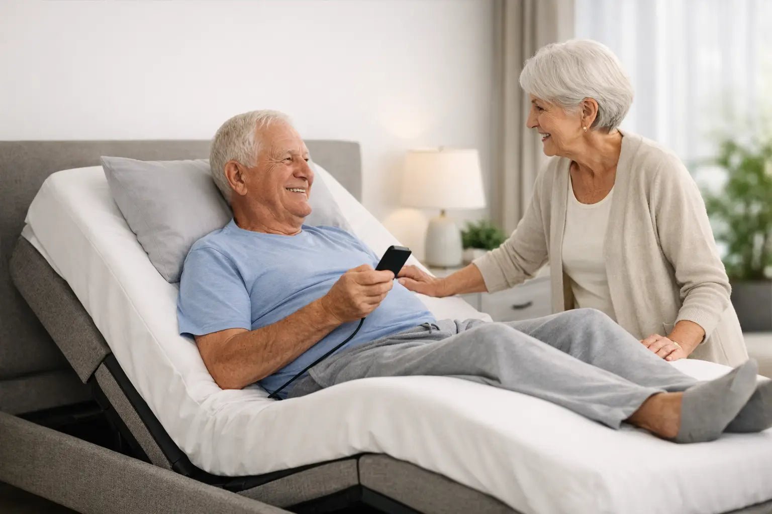 How to Choose an Adjustable Bed for Elderly - Beds for Backs
