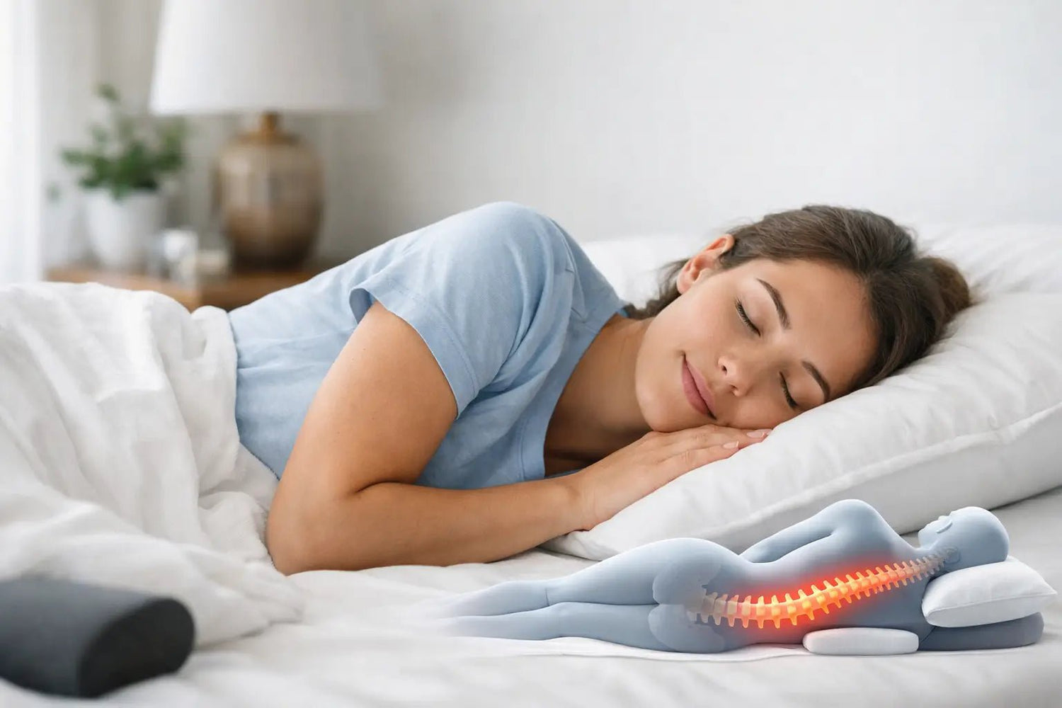 How to Improve Sleep Posture for Less Pain - Beds for Backs