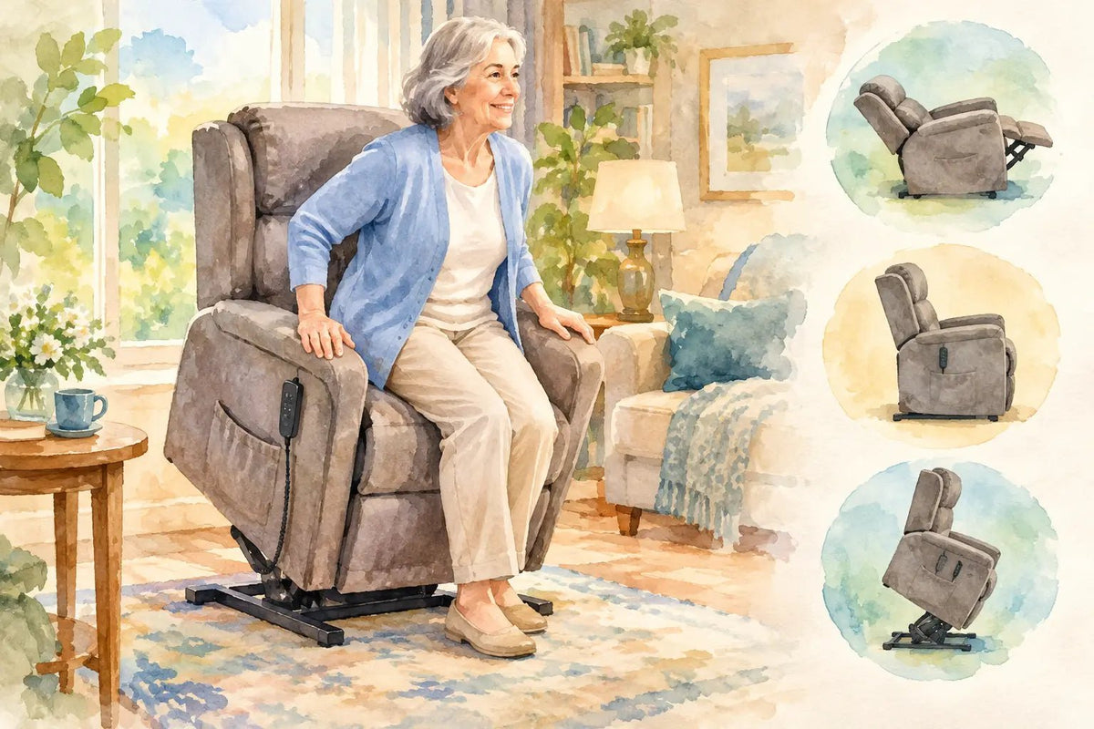 How to Pick a Lift Chair for Safer Daily Living - Beds for Backs