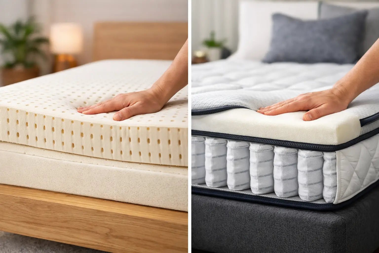 Latex Mattress vs Hybrid: Which Suits You? - Beds for Backs