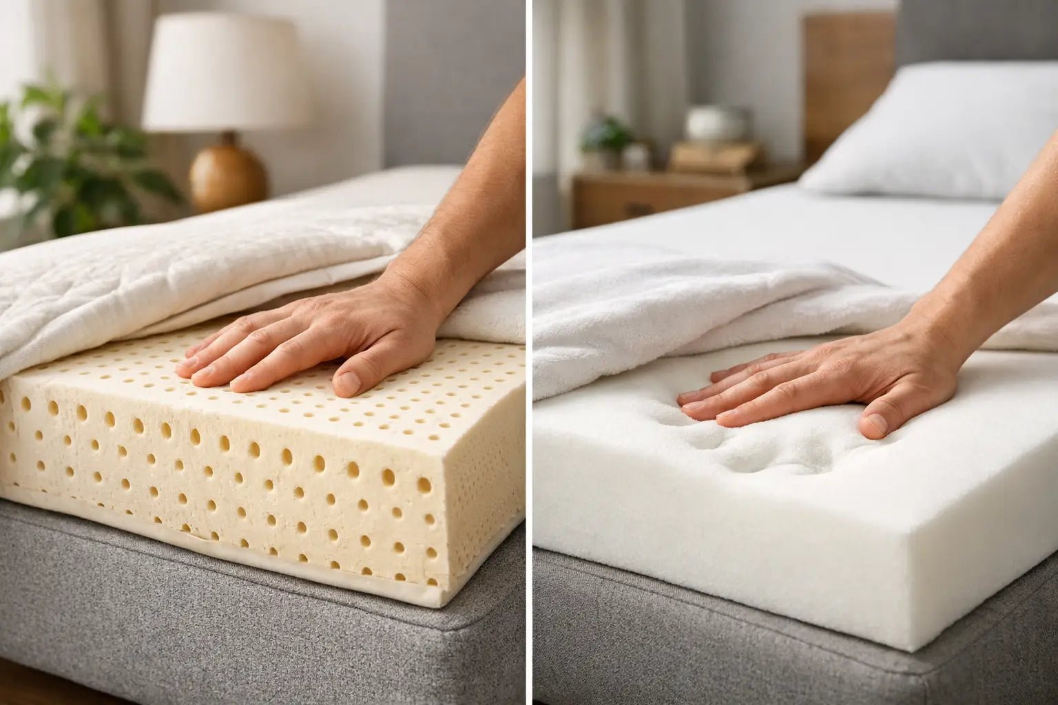Latex vs Memory Foam Mattress: Which Suits You? - Beds for Backs