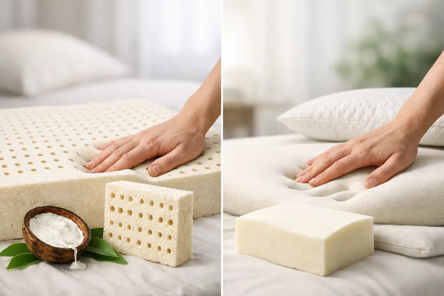 Latex vs Memory Foam: Which Suits You? - Beds for Backs