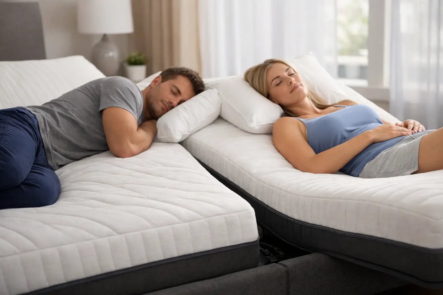 Partner Comfort Split Mattress Explained - Beds for Backs