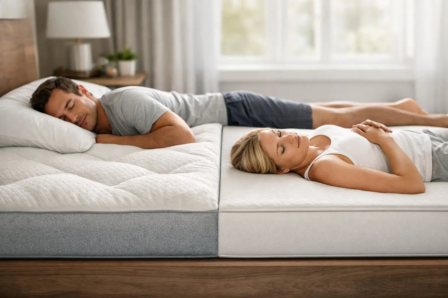 Partner Mattress Different Firmness Explained - Beds for Backs