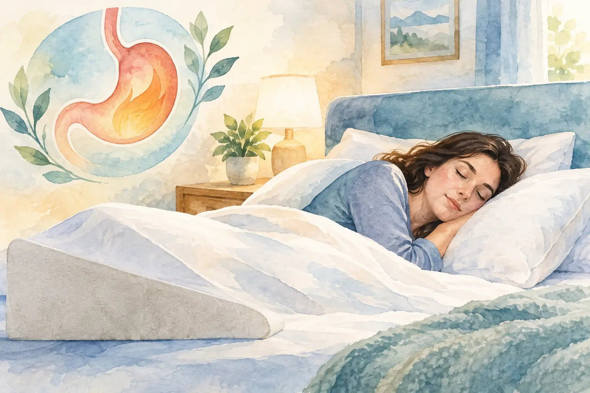 Reflux and Sleep: How Your Bed Setup Can Help - Beds for Backs