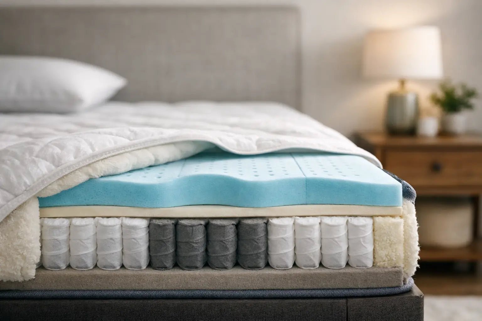 Zoned Support Mattress Benefits Explained - Beds for Backs
