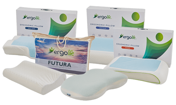 Ergolife Pillows - Beds for Backs