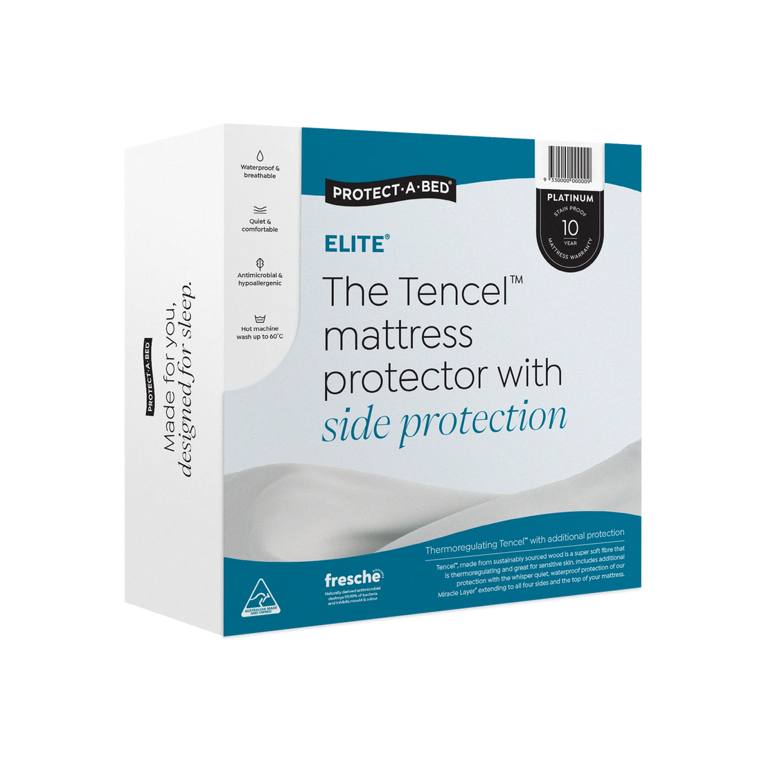 Protect-A-Bed Elite Tencel with side protection