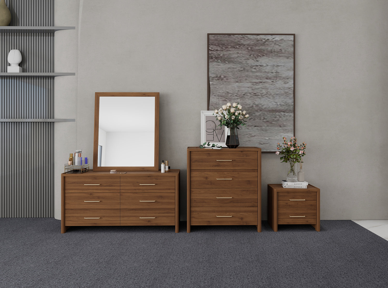 Mlily Cloud Bedroom Suite