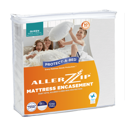 Allerzip Anti Allergy Mattress Protector - Beds for Backs