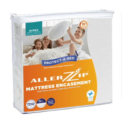 Allerzip Anti Allergy Mattress Protector - Beds for Backs