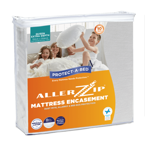 Allerzip Anti Allergy Mattress Protector - Beds for Backs
