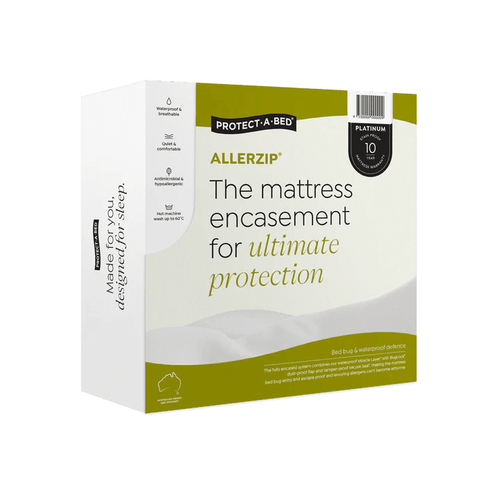 Allerzip Anti Allergy Mattress Protector - Beds for Backs