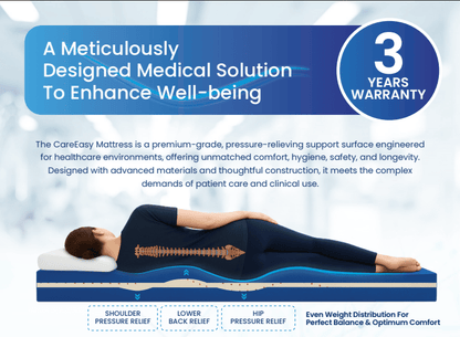 Care Easy Healthcare Mattress 188x92x10 - Beds for Backs