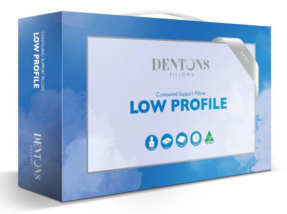 Dentons Low Profile Pillow - Beds for Backs