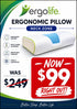 ErgoLife Neck Zone Pillows - Beds for Backs