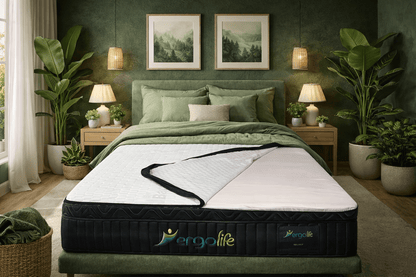 Ergolife Select 5 Zone, Changeable comfort levels; washable Bamboo with Copper Top cover - Beds for Backs