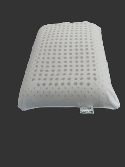 ErgoLife Standard 100% Natural Latex Pillow 15cm - Beds for Backs