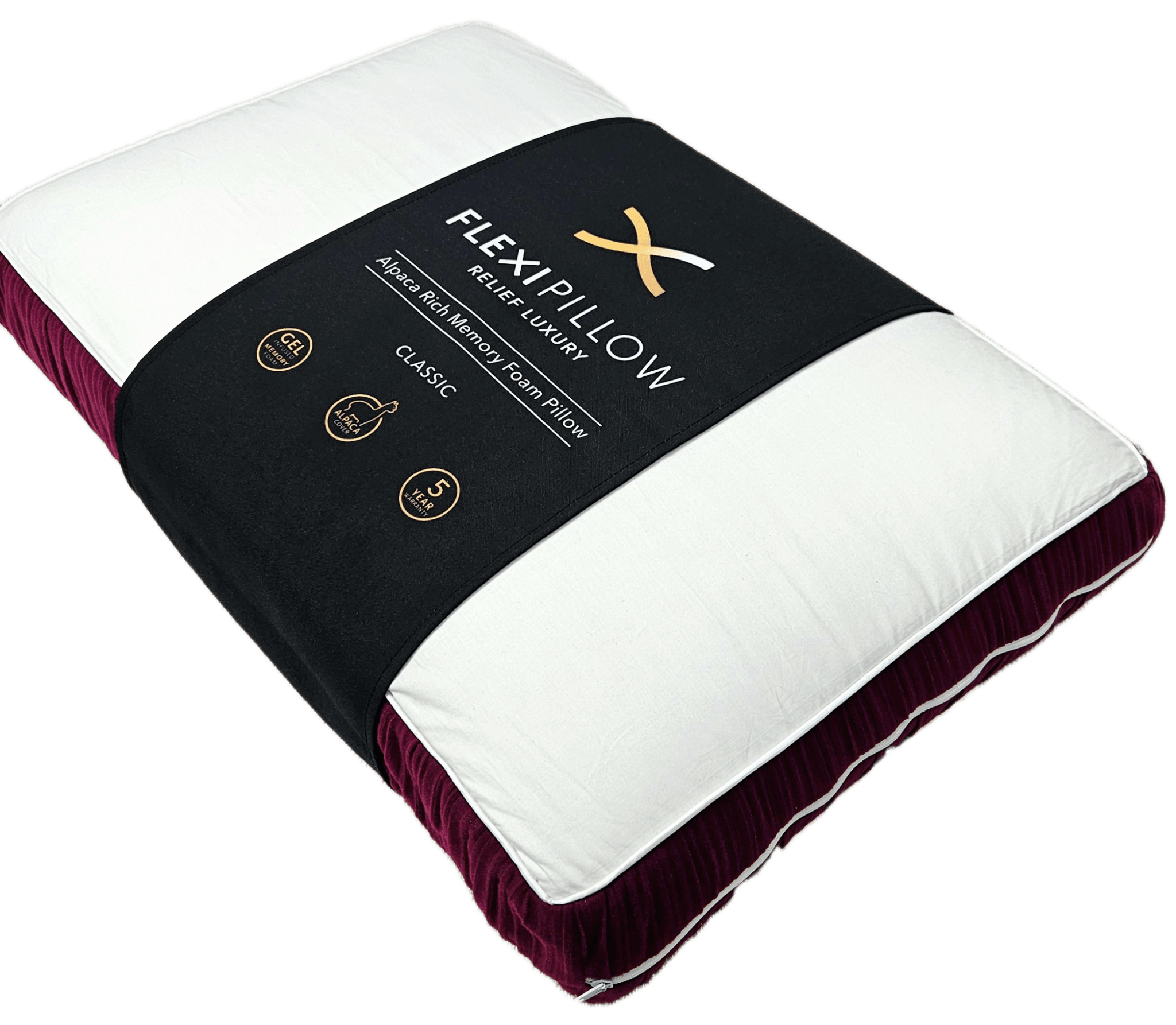 Flexi Relief Luxury Alpaca Pillow - Beds for Backs