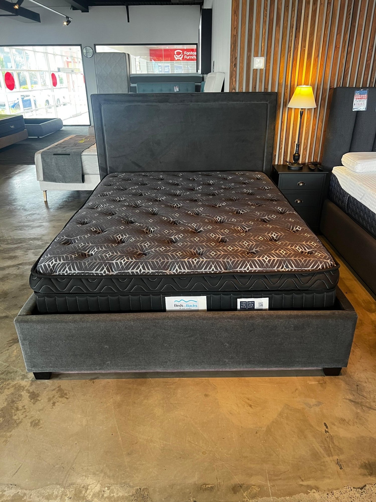 Mlily Aries Bedhead and Base - Beds for Backs