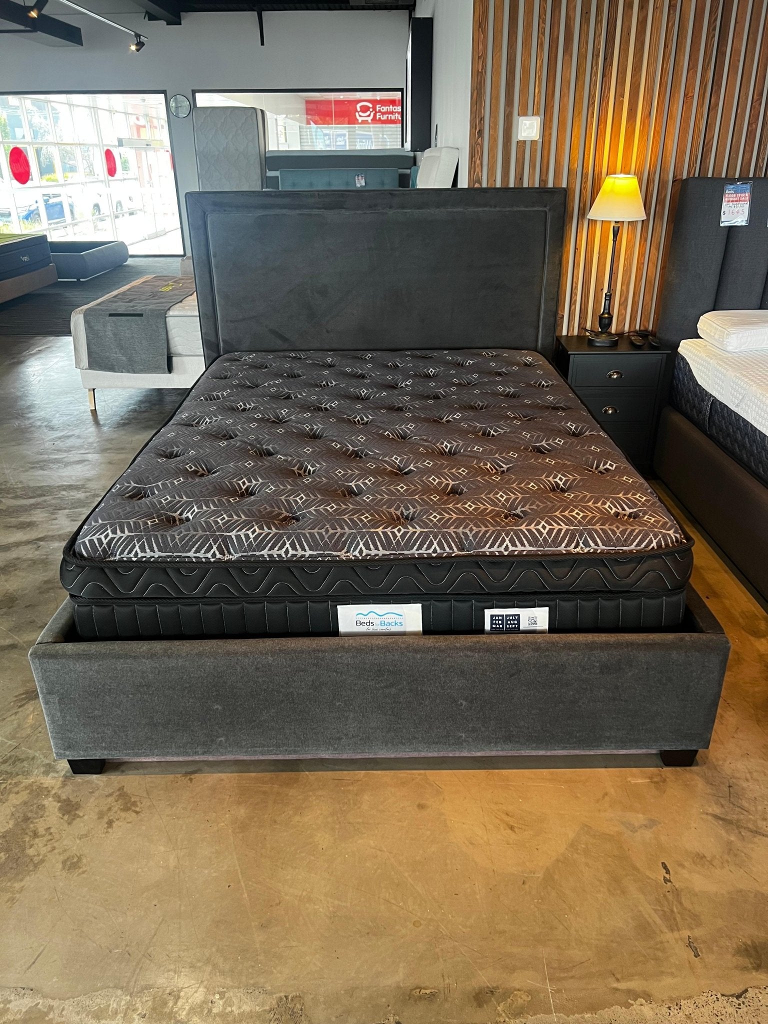 Mlily Aries Bedhead and Base - Beds for Backs