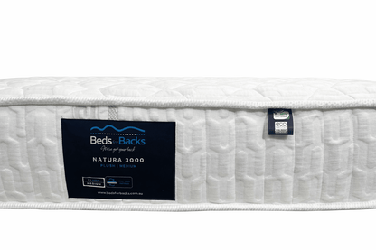 Organic Latex - The Natura Mattress - Beds for Backs