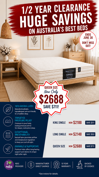 Organic Latex - The Surreal Mattress - Beds for Backs