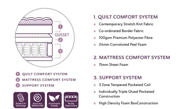 Physio Mattress - Budget Conscious - Beds in a Box. - Beds for Backs