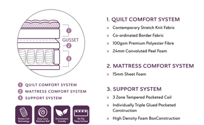 Physio Mattress - Budget Conscious - Beds in a Box. - Beds for Backs
