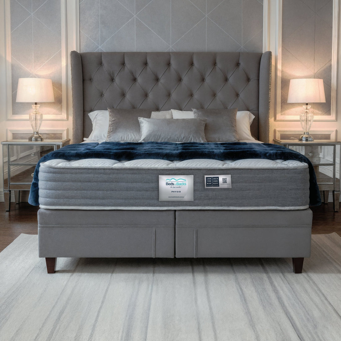 Physio Medium/Firm Mattress - Beds for Backs
