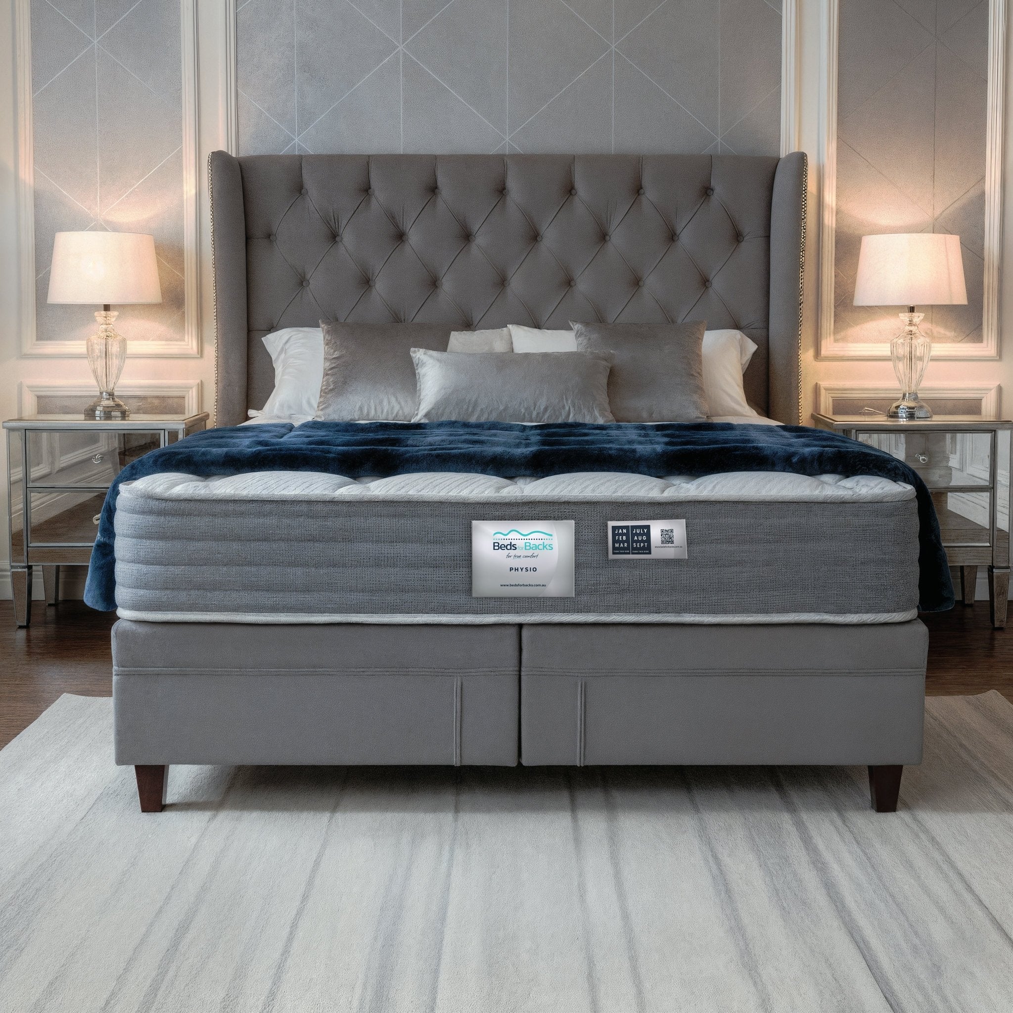 Physio Medium/Firm Mattress - Beds for Backs