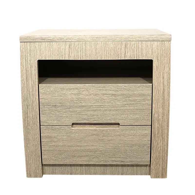 Skyline Bedside Stand Sand - Beds for Backs