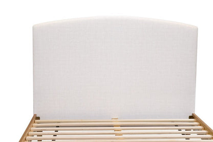 TILDA QUEEN BED W/UPH BH&amp;USB CHARGER-SANDSTONE - Beds for Backs