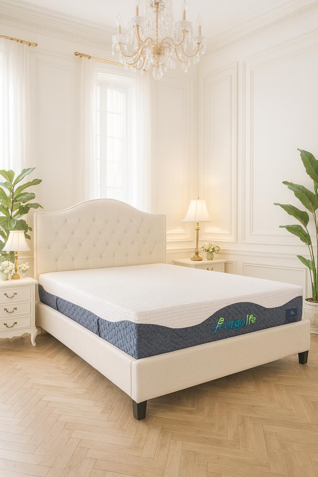 Mlily Prestige Soft Beige Bedhead and Base